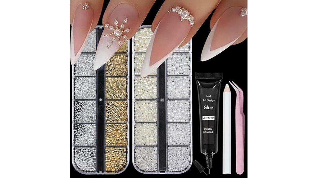 decorative nail embellishments collection