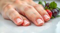 diet influences nail health