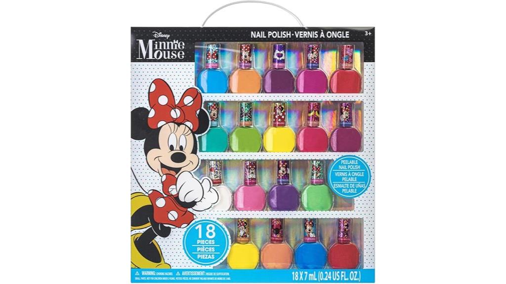 disney minnie mouse nail set