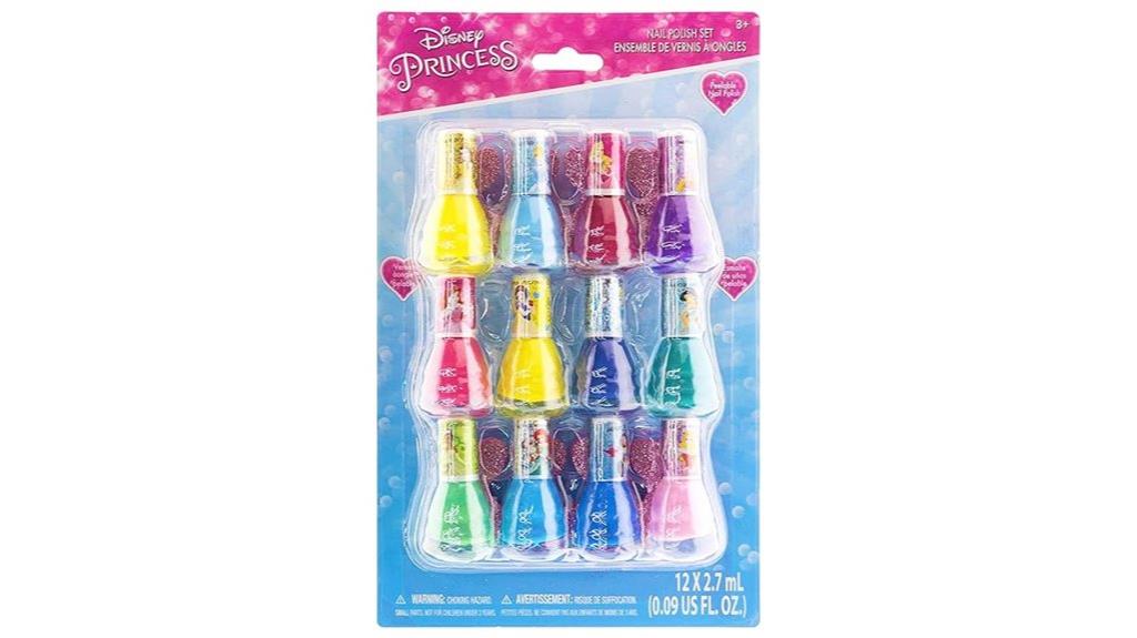 disney princess nail polish set