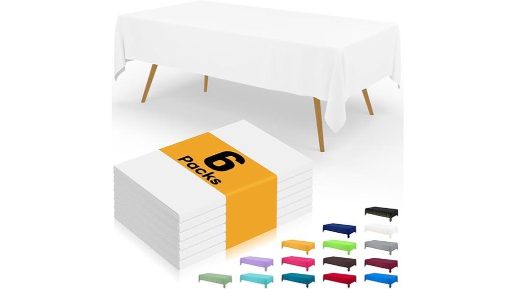 disposable waterproof tablecloths