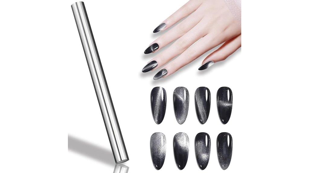 double head nail art magnet