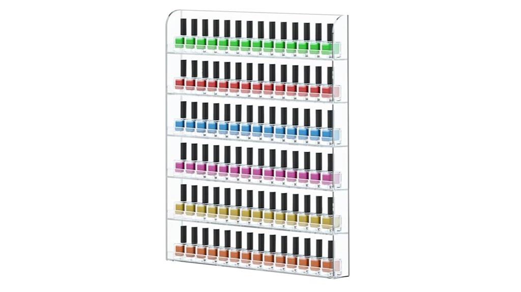 double pack nail racks