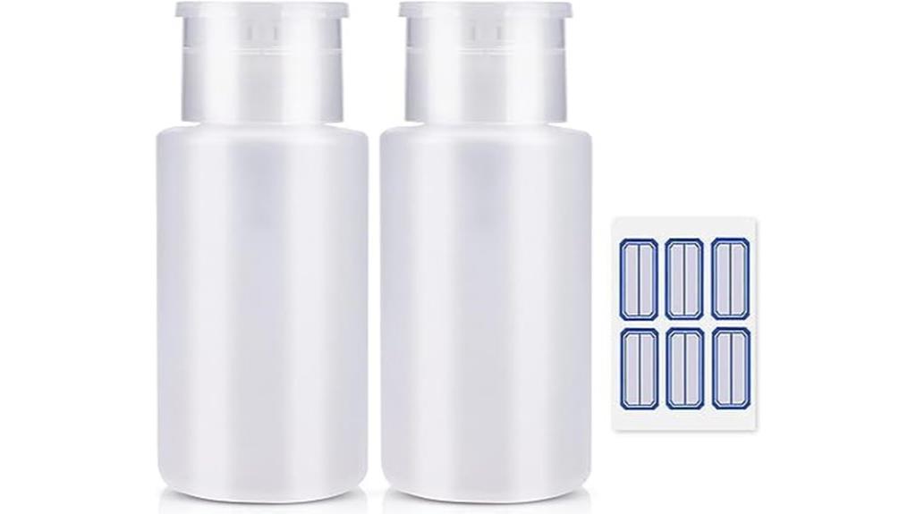 dual acetone pump dispensers
