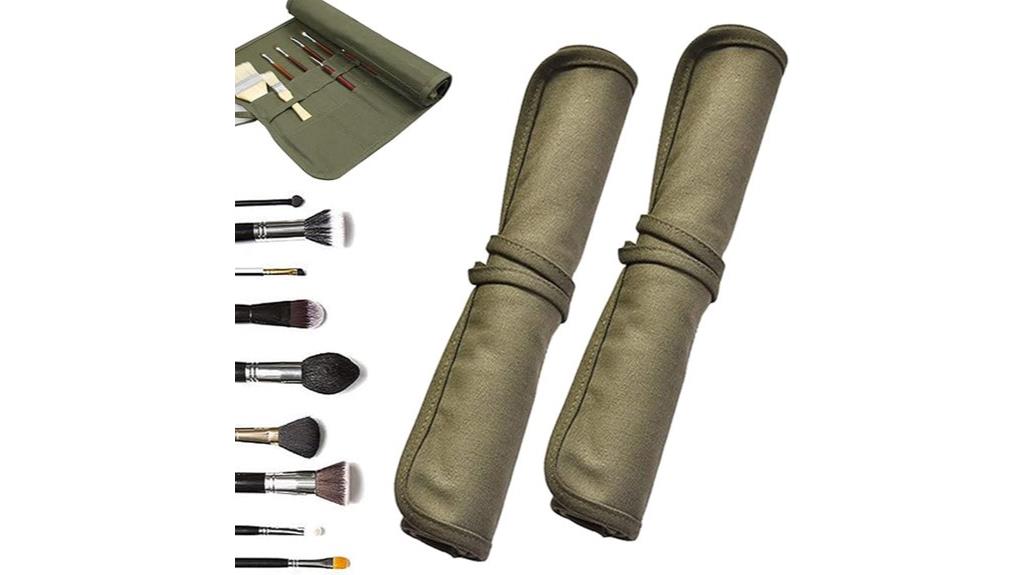 dual brush holder set
