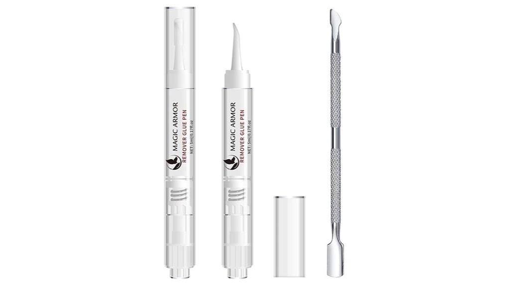 dual nail glue removers