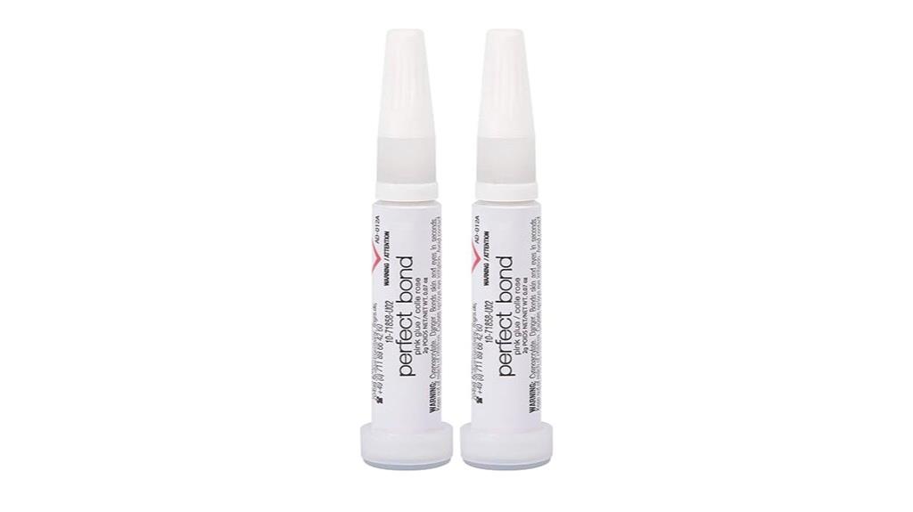dual pack nail adhesive