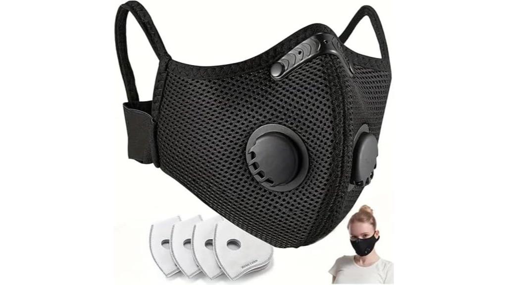 dust mask with carbon
