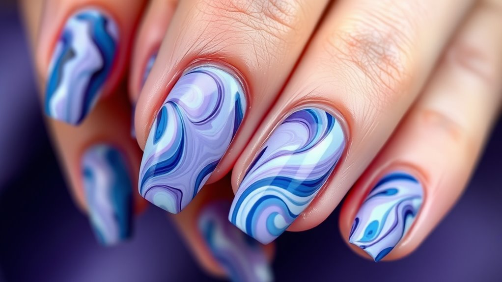 easy water marble technique