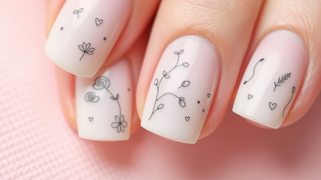 elegant delicate minimalist designs