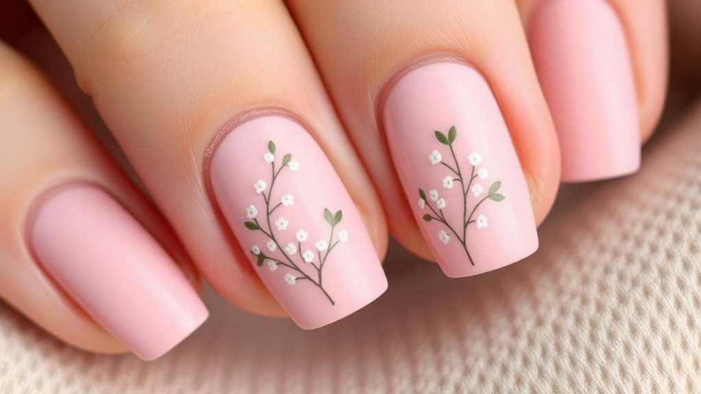 elegant subtle floral designs