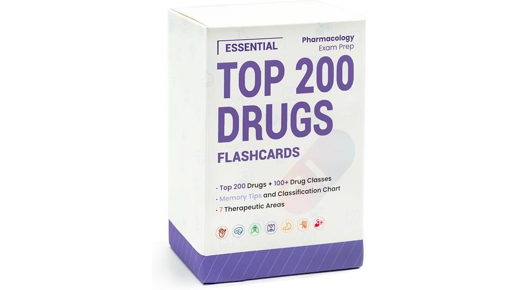 essential drug flashcards guide