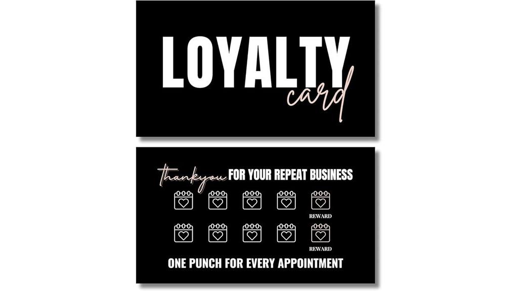 facial loyalty card system