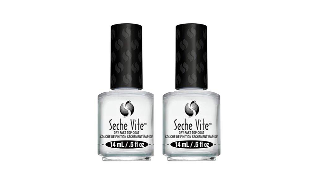 fast drying nail top coat
