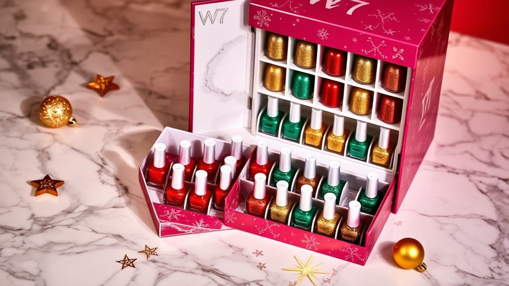 festive cruelty free beauty countdown