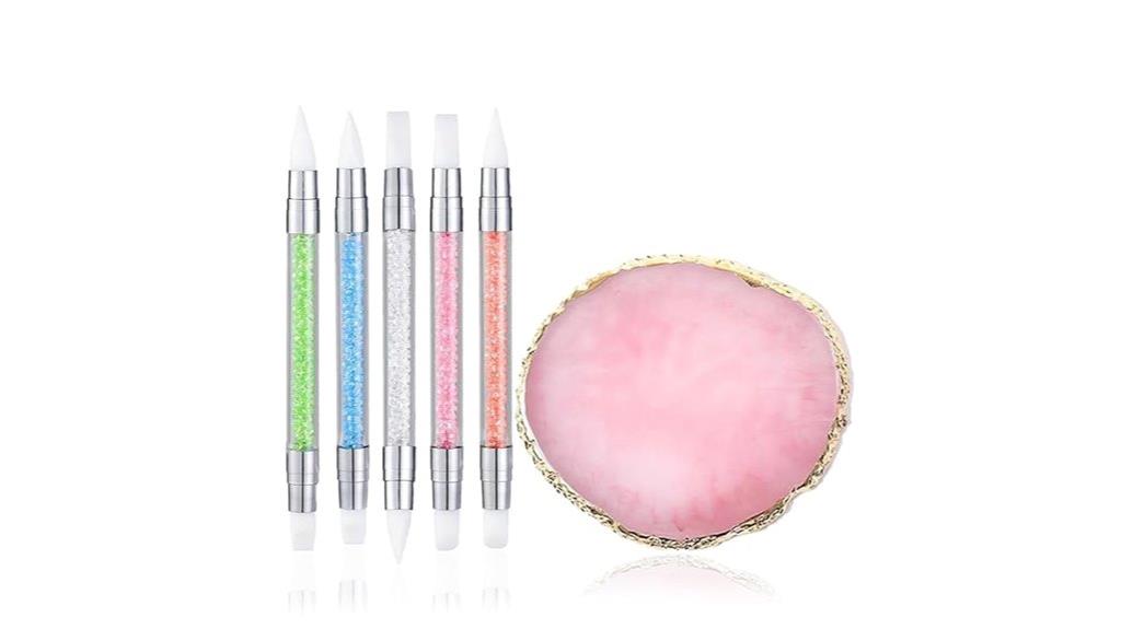 five piece nail sculpture set