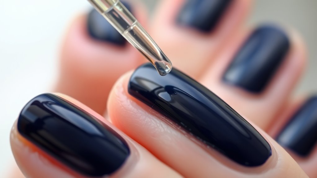 fix wet polish smudges