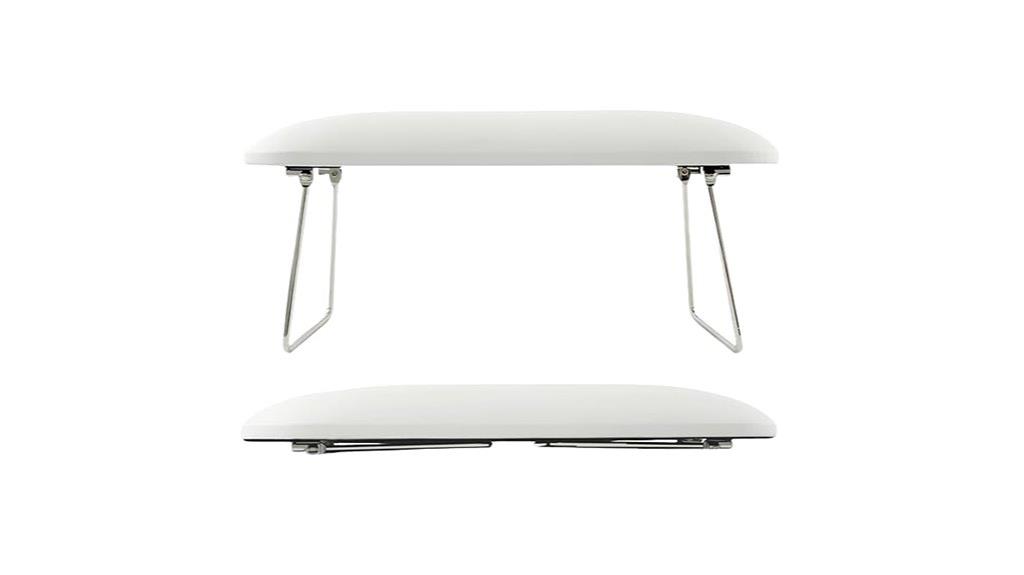 foldable nail arm rest
