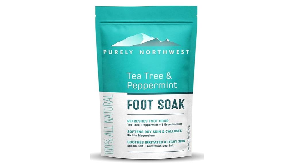 foot soak with epsom salt