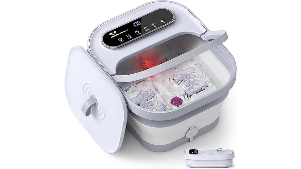 foot spa with heat