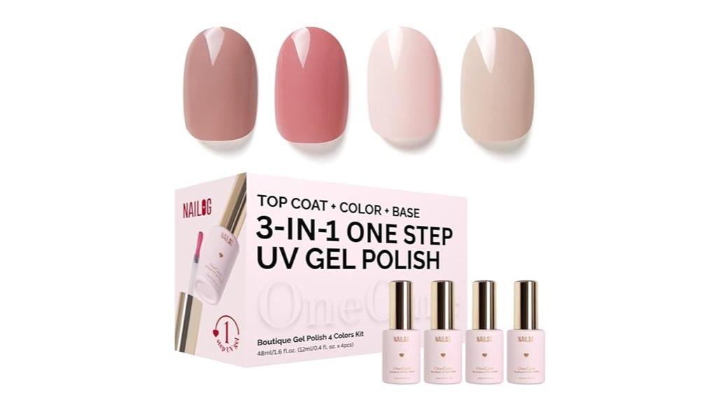 four color gel polish set