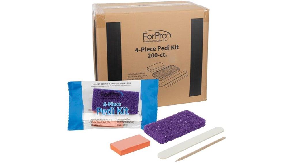 four piece pedicure set