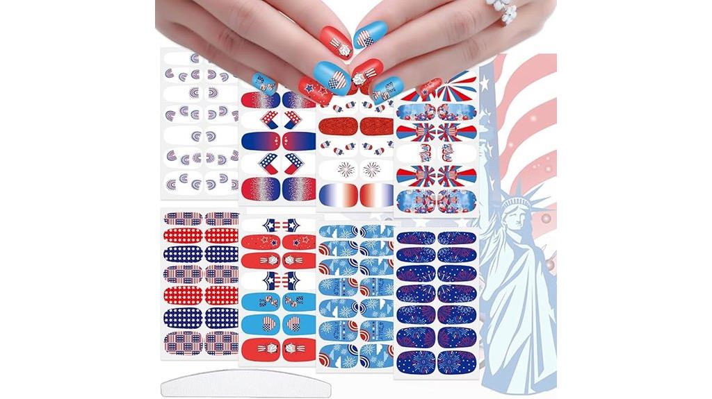 fourth of july nail stickers