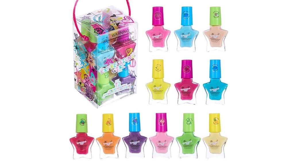 fruity scented mini nail polish