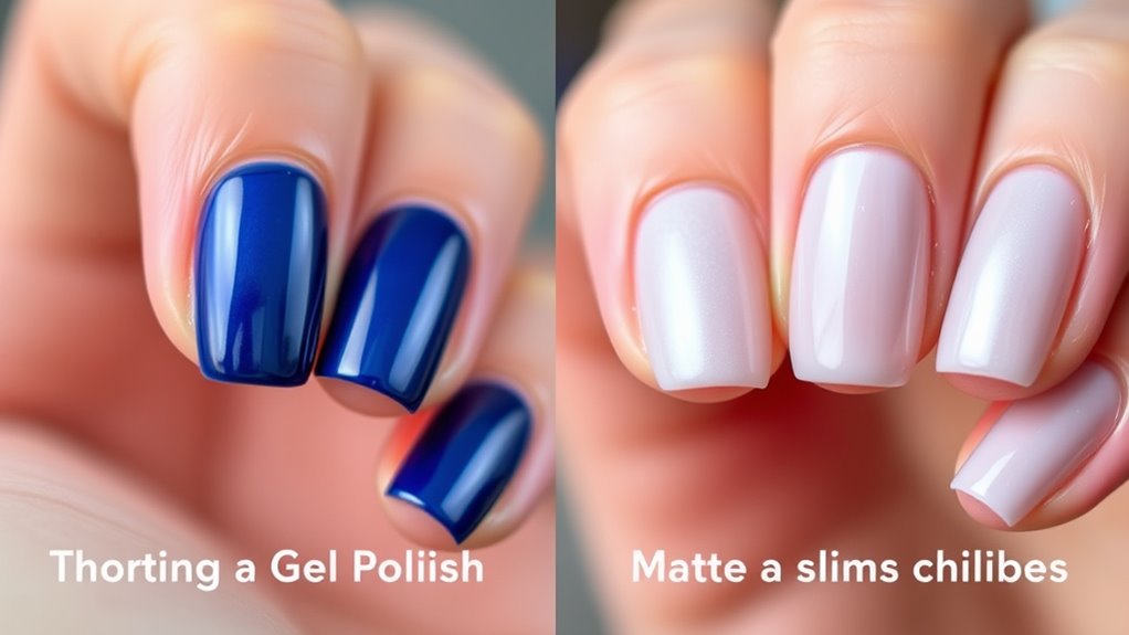 gel lasts longer easier removal