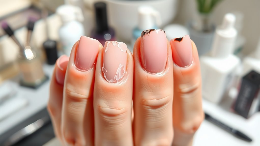 gel polish curing issues