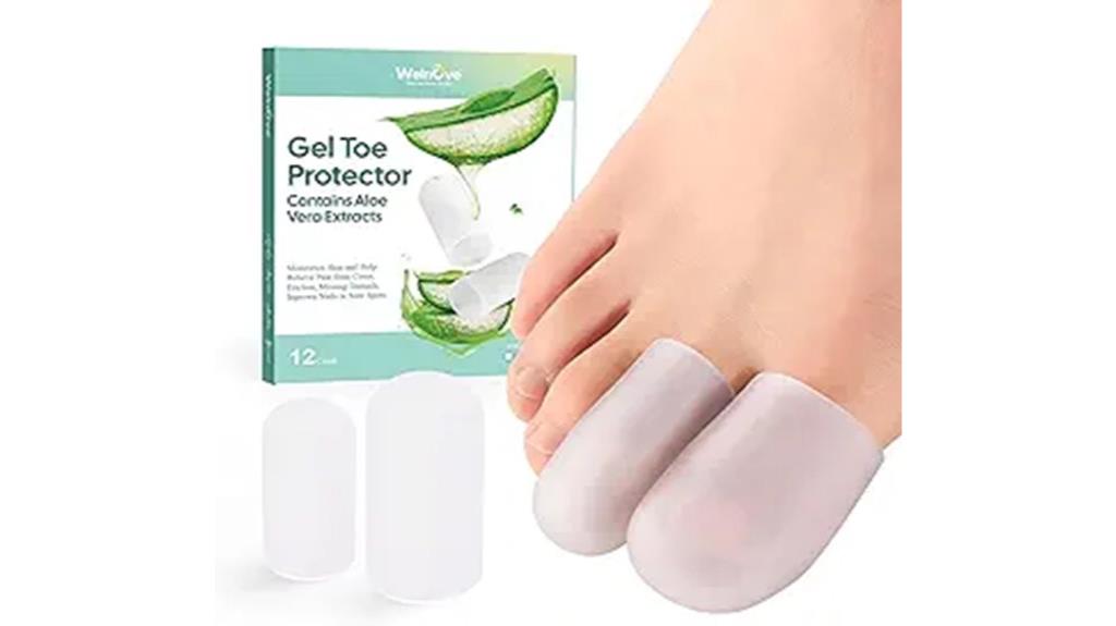 gel toe cap set