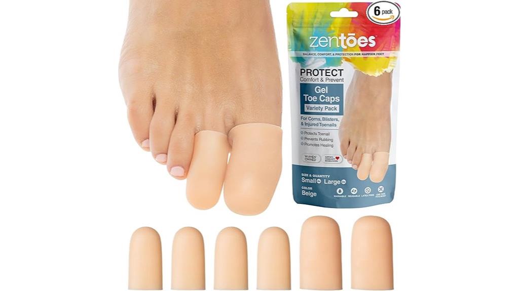 gel toe cap set