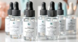 gentle hypoallergenic nail prep