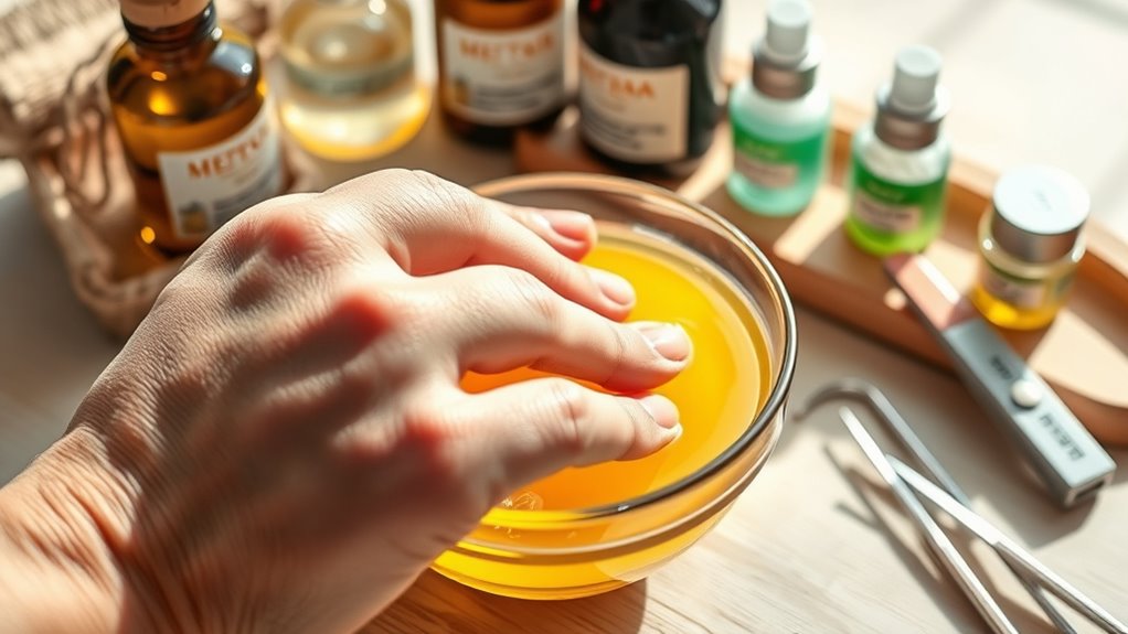 gentle nail care practices