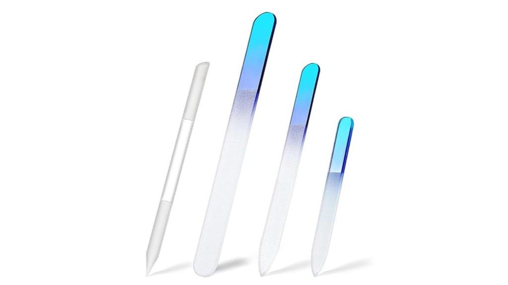 glass nail file set