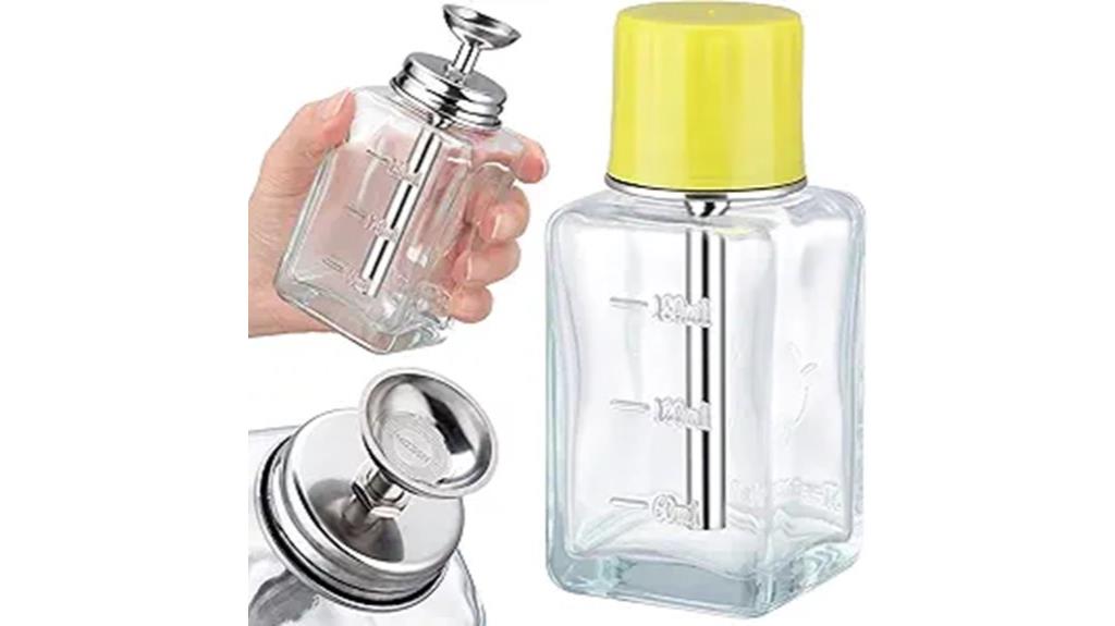 glass pump dispenser