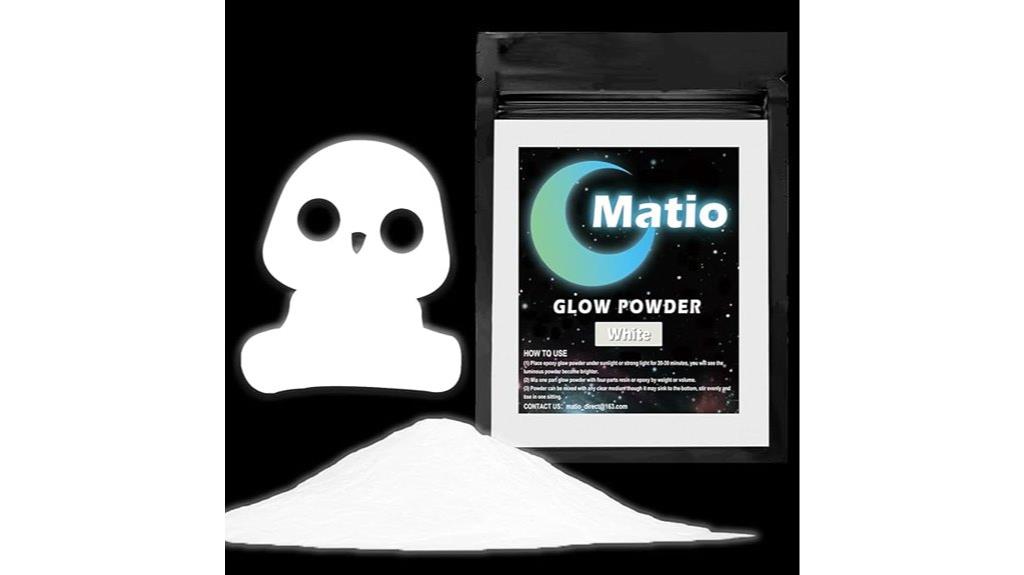 glow in the dark pigment powder