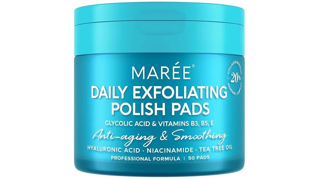 glycolic acid cleansing pads
