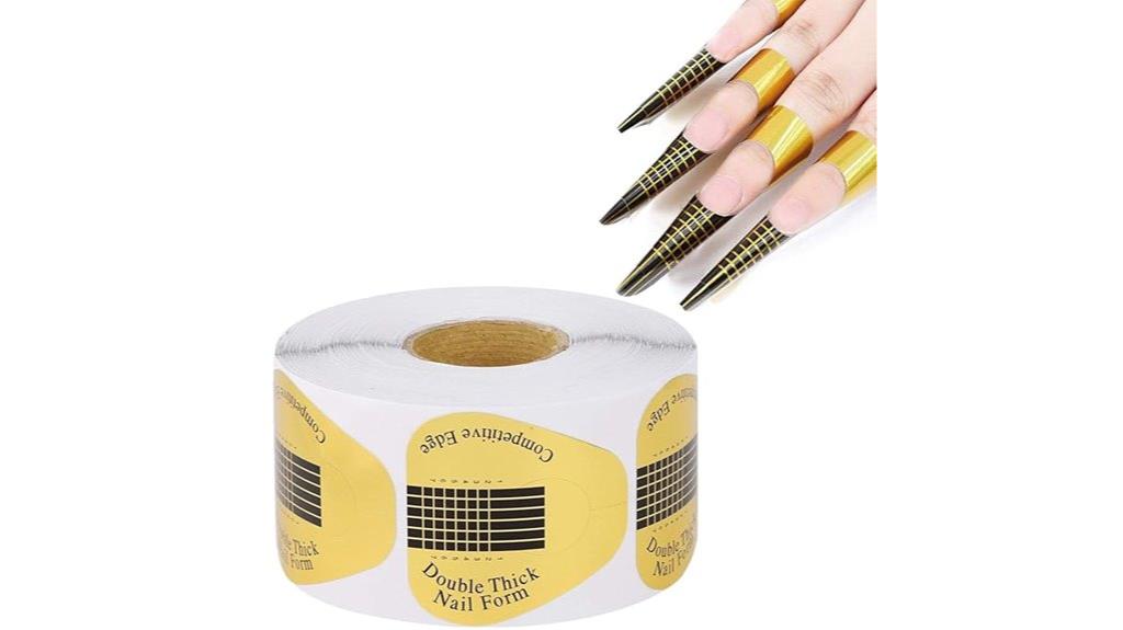 golden horseshoe nail forms