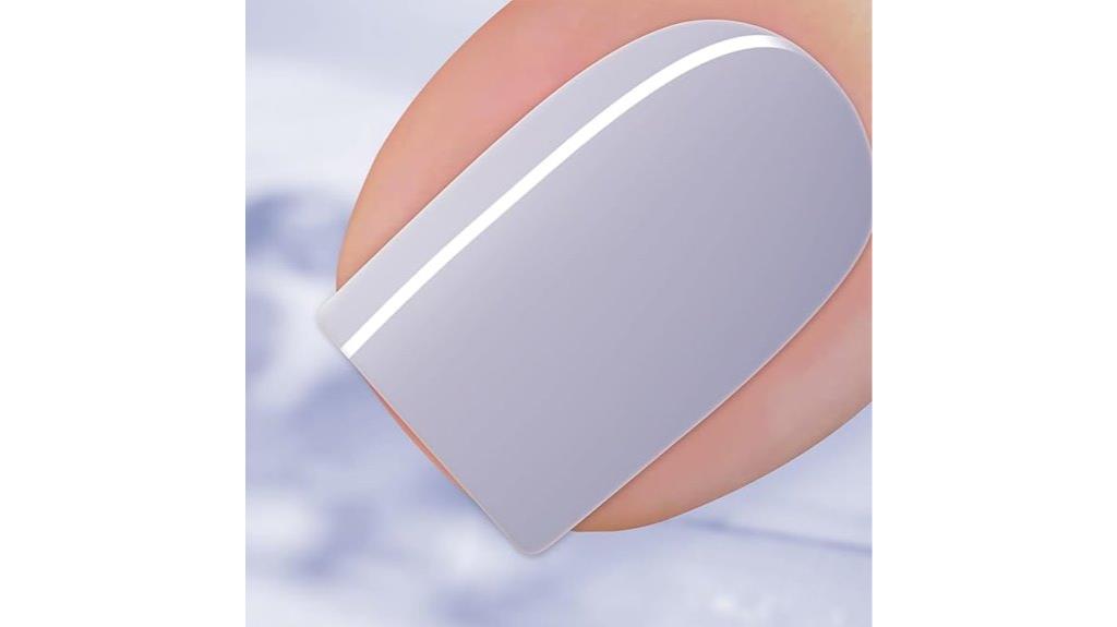 gray lavender nail polish