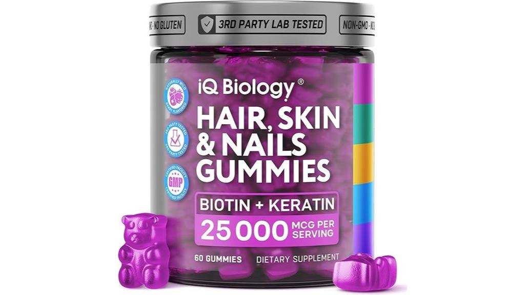 hair skin nails gummies