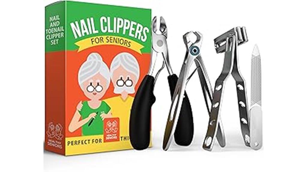 heavy duty senior toenail clippers