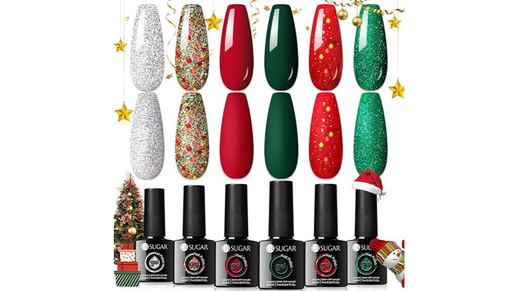 holiday themed nail polish