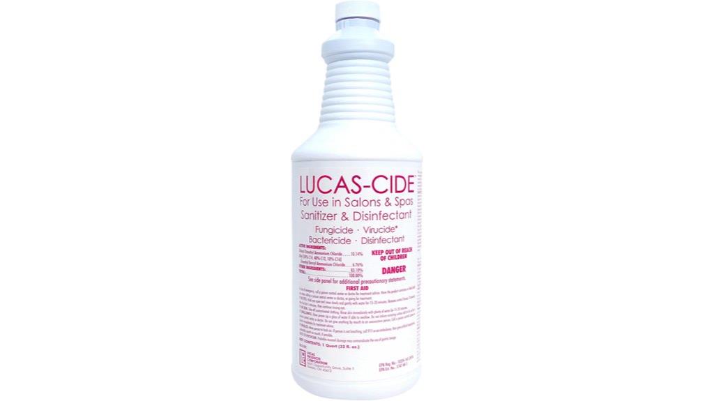 hospital grade pink disinfectant