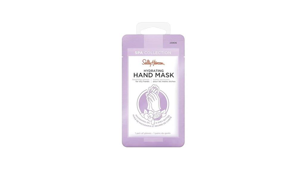 hydrating hand mask therapy