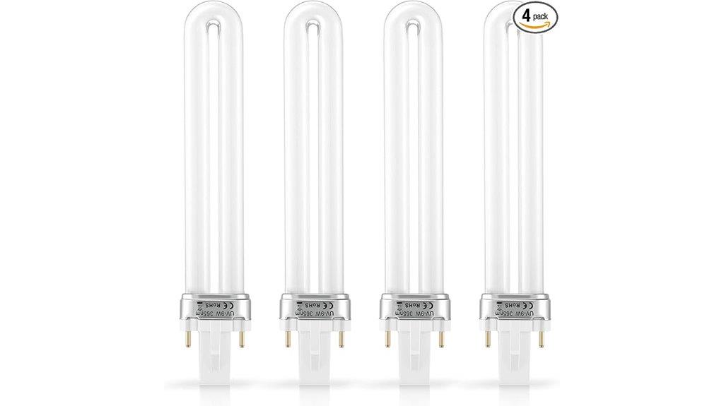 imikeya 4 pack uv bulbs