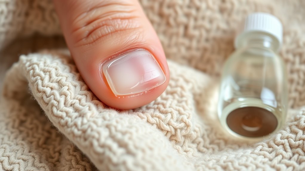 infected nail care steps