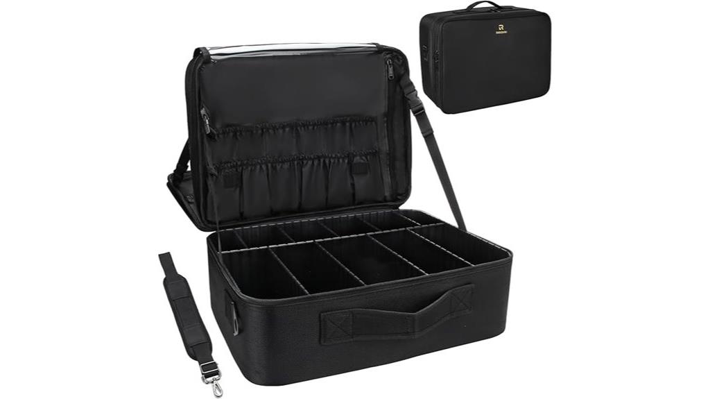 large makeup case organizer