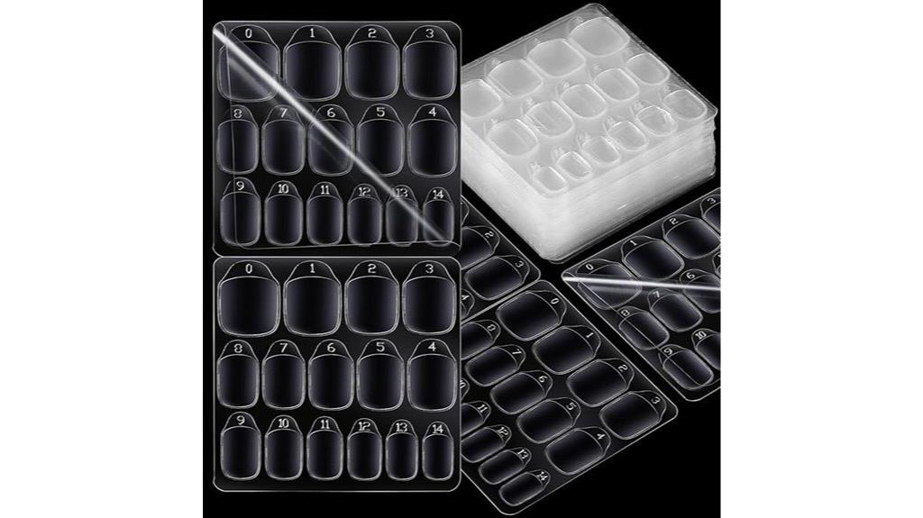 large pack of nail tabs
