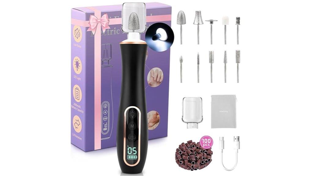 led display nail drill